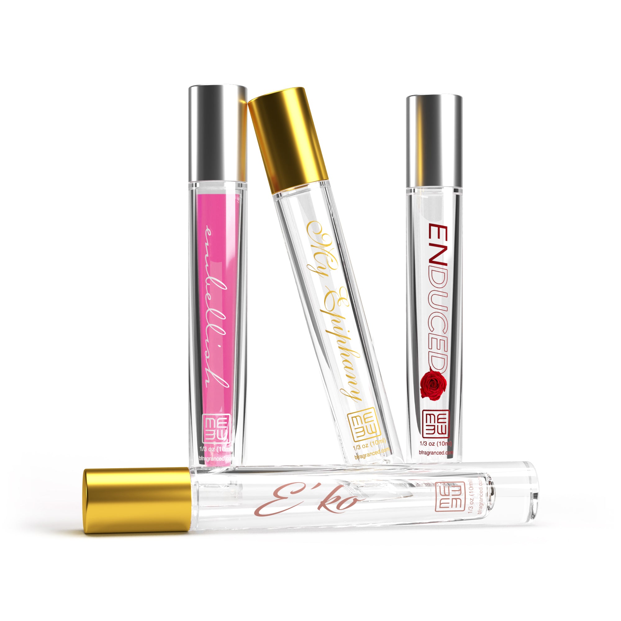 B Fragranced On the Go Perfume  Bundle Set of 4 (10ml)